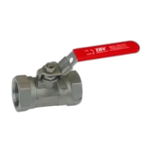 1PC Standard Port Threaded Ball Valve 2000 PSI