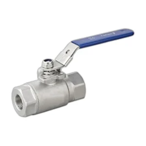 2 Piece Stainless Steel Ball Valve 3000PSI