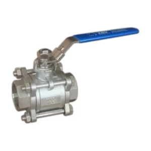 3 Piece Stainless Steel Ball Valve 1000 PSI
