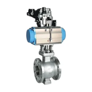 Flange V Port Ball Valve