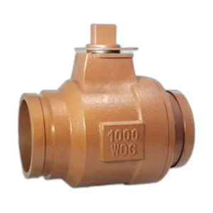 Grooved End Oilfield Ball Valves