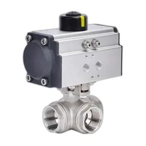 Pneumatic Threaded Ball Valve