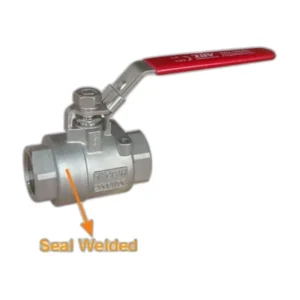 Stailess Steel Full Port Seal Welded Ball Valve