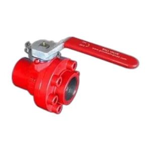 Threaded End Bolted Body Floating Ball Valve 5000PSI