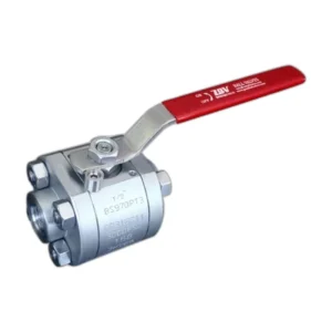 Three Piece Ball Valve EUE End Class 2500